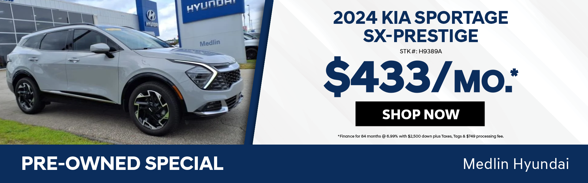 2024 KIA Sportage SX-Prestige - $433/mo